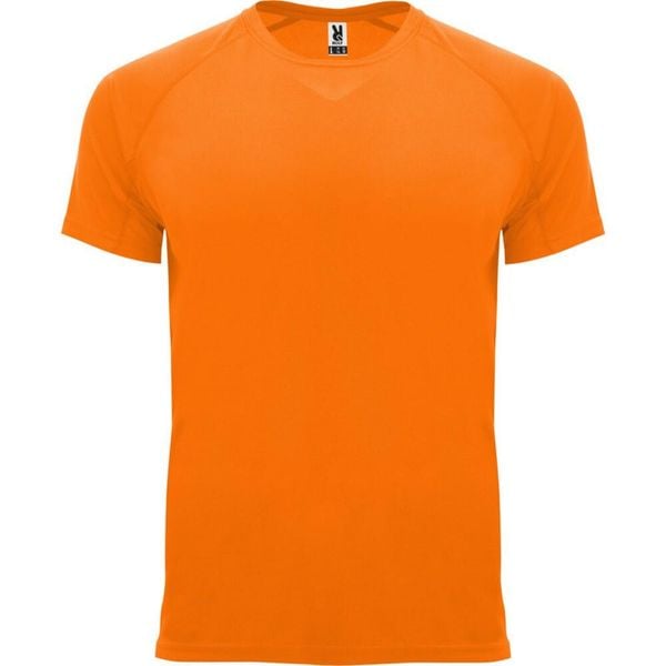 Męska Koszulka Sportowa Z Krótkim Rękawem Bahrain. Brązowe t-shirty sportowe męskie ROLY, m, bez wzorów, sportowe, bez ramiączek. Za 27.99 zł.