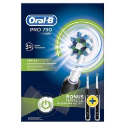 Szczoteczka elektryczna Braun Szczoteczka BRAUN Oral-B Pro 790 Cross Action black- 2 szczoteczki - Pro 790 Cross Action. Czarne szczoteczki elektryczne BRAUN. Za 222.14 zł.