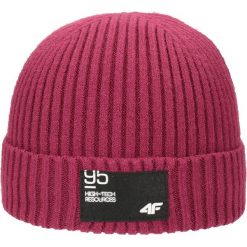 Czapka męska CAM203 - burgund. Czapki męskie marki 4f. W wyprzedaży za 14.99 zł.