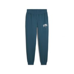 Męskie spodnie dresowe PUMA SQUAD PUMA Cold Green. Zielone spodnie dresowe męskie Puma, bez wzorów, z dresówki. Za 156.99 zł.