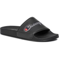 Klapki CHAMPION - M-Evoscript S21209-F19-KK001 Triple Nbk. Czarne klapki i japonki męskie CHAMPION, bez wzorów, z materiału. Za 109.00 zł.