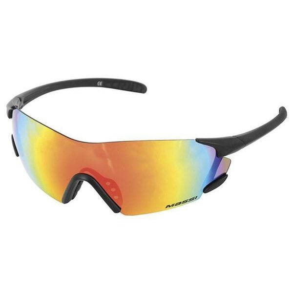 Okulary przeciwsłoneczne Massi Legend. Czarne okulary przeciwsłoneczne męskie MASSI, bez wzorów, sportowe. Za 274.50 zł.