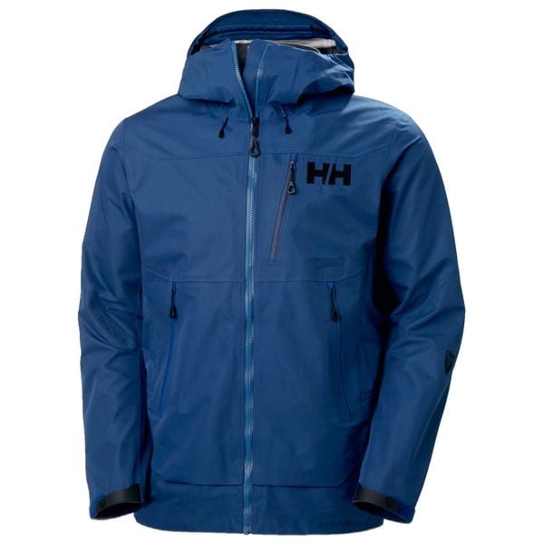Wodoodporna kurtka Helly Hansen Odin Mountain Infinity Shell. Niebieskie kurtki narciarskie i snowboardowe męskie Helly Hansen, na zimę, m, bez wzorów, bez kaptura, narciarskie. W wyprzedaży za 2,573.50 zł.
