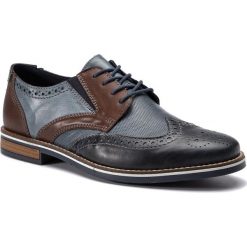 Półbuty RIEKER - 13520-16 Blau Kombi. Eleganckie półbuty męskie marki Rieker. Za 279.00 zł.
