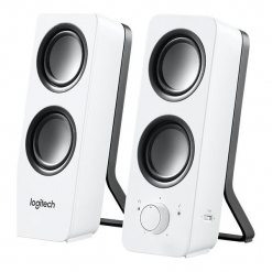 Głośniki komputerowe Logitech SPEAKER 2.0 Z200 WHITE/980-000811. Zestawy głośników LOGITECH. Za 175.19 zł.