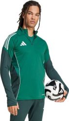 Bluza męska adidas Tiro 25 Competition Training Top zielona JI8938 S. Zielone bluzy nierozpinane męskie ADIDAS, m, bez wzorów, bez ramiączek, bez kaptura. Za 422.09 zł.