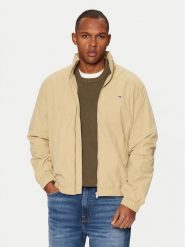 Tommy Jeans Kurtka przejściowa Essential DM0DM20655 Beżowy Regular Fit. Brązowe kurtki męskie Tommy Jeans, m, bez wzorów, z jeansu, bez ramiączek, bez kaptura. Za 339.99 zł.