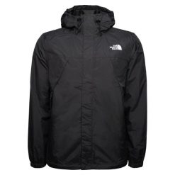 Kurtka turystyczna letnia męska The North Face M Antora Jacket. Czarne kurtki softshell męskie The North Face, na lato, m, bez wzorów, z softshellu, bez kaptura, trekkingowe. Za 487.00 zł.