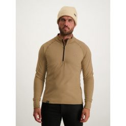 Bluza narciarska męska Poederbaas. Brązowe bielizna termoaktywna męska POEDERBAAS, m, bez wzorów, z elastanu, sportowe, bez ramiączek, bez kaptura. W wyprzedaży za 177.72 zł.