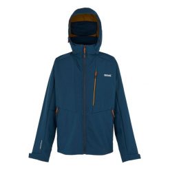 Męska Kurtka Soft Shell Hewitts X Colour Block. Brązowe kurtki męskie Regatta, m, bez wzorów, sportowe, bez ramiączek, bez kaptura. Za 156.99 zł.