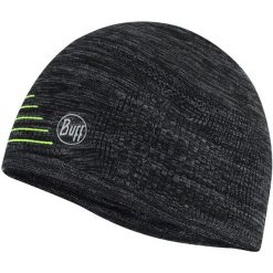 Czapka BUFF DRYFLX® PRO BEANIE LIGHT. Czarne czapki męskie Buff, bez wzorów, sportowe. W wyprzedaży za 98.96 zł.