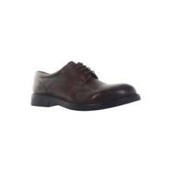 Półbuty męskie LUMBERJACK CONNERY. Brązowe eleganckie półbuty męskie Lumberjack, bez obcasa, bez zapięcia. Za 199.99 zł.