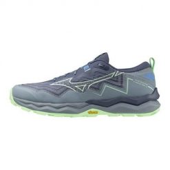 Buty do biegania męskie Mizuno Wave Daichi 9. Szare buty do biegania męskie Mizuno, bez wzorów, z materiału, bez zapięcia, do biegania, mizuno wave. Za 649.00 zł.