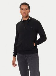 Guess Kardigan M5YR28 Z0122 Czarny Slim Fit. Czarne kardigany męskie Guess, m, z aplikacjami, z syntetyku, bez ramiączek. Za 399.99 zł.