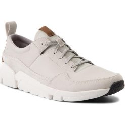 Sneakersy CLARKS - Triactive Run 261322777 White Leather. Buty sportowe na co dzień męskie Clarks. W wyprzedaży za 299.00 zł.