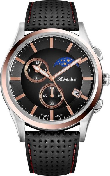 Zegarek Adriatica Zegarek męski Adriatica A8282.R214CH Moonphase. Zegarki męskie Adriatica. Za 1,370.00 zł.