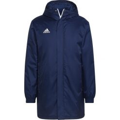 Kurtka męska Adidas Entrada 22 Stadium granatowa r. S. Kurtki męskie ADIDAS, m, bez wzorów, bez ramiączek, bez kaptura. Za 246.62 zł.