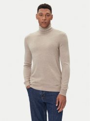 Guess Golf M5BR09 Z0432 Beżowy Regular Fit. Brązowe kardigany męskie Guess, m, z aplikacjami, z syntetyku, bez ramiączek. Za 369.99 zł.