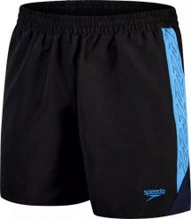 Speedo Męskie szorty Speedo HYPERBOOM SPL 16" WSHT AM black/beach blue/true navy rozmiar XS. Czarne szorty sportowe męskie SPEEDO, bez wzorów, sportowe. Za 140.85 zł.