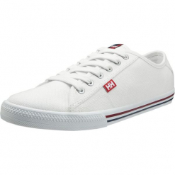 Helly Hansen Trampki Fjord Canvas Off, Biały/Śliwkowy 42,5. Białe trampki męskie Helly Hansen, z gumy, klasyczne. W wyprzedaży za 159.00 zł.