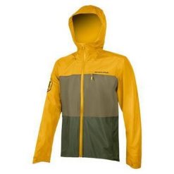 Kurtka rowerowa męska Endura Singletrack II Waterproof. Żółte kurtki treningowe męskie ENDURA, m, bez wzorów, bez kaptura, rowerowe. Za 649.99 zł.