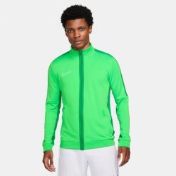 Bluza treningowa męska Nike Academy 23. Białe bluzy rozpinane męskie Nike, m, bez wzorów, sportowe, bez ramiączek, bez kaptura. Za 188.80 zł.