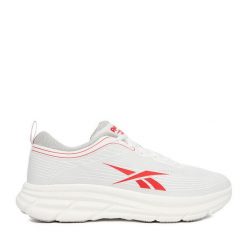 Sneakersy Reebok. Białe buty do biegania męskie Reebok, bez wzorów, bez zapięcia, do biegania. Za 249.99 zł.