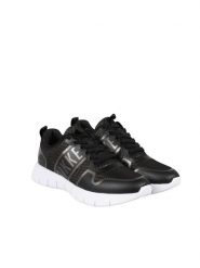 Bikkembergs Sneakersy "Frederic" | B4BKM0170 | Frederic | Mężczyzna | Czarny, Grafitowy. Czarne buty sportowe na co dzień męskie Bikkembergs, m, bez wzorów, z syntetyku, bez ramiączek, bez kaptura. W wyprzedaży za 499.00 zł.