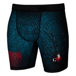 Spodenki Vale Tudo do MMA męskie EXTREME HOBBY WIDOW. Czarne szorty sportowe męskie EXTREME HOBBY, bez wzorów, z elastanu, sportowe. Za 179.00 zł.