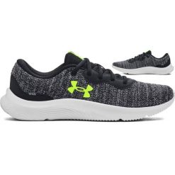Buty do biegania męskie Under Armour Mojo 2. Czarne buty do biegania męskie Under Armour, bez wzorów, z gumy, bez zapięcia, do biegania. Za 251.99 zł.