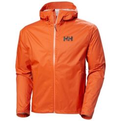 Kurtka turystyczna Helly Hansen Loke Terra. Brązowe kurtki męskie Helly Hansen, bez wzorów, sportowe, bez ramiączek, bez kaptura. Za 638.50 zł.