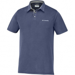 Columbia Koszulka Męska Polo Nelson Point Polo Collegiate Navy, L. Niebieskie koszulki polo męskie Columbia, sportowe, polo. W wyprzedaży za 155.00 zł.