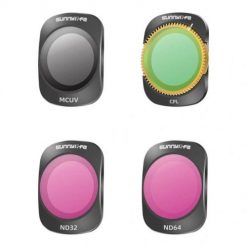 Zestaw filtrów MCUV, CPL, ND32/64 Sunnylife do Osmo Pocket 3. Niebieskie drony SunnyLife. Za 99.00 zł.