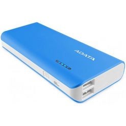 A-Data Powerbank pt100 10000 Mah, Niebieski/Biały. Powerbanki marki A-Data. Za 65.00 zł.