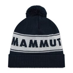 Czapka Mammut. Niebieskie czapki męskie Mammut, na zimę, bez wzorów. Za 219.99 zł.
