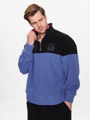 Hugo Polar Dorpion 50482858 Niebieski Relaxed Fit. Niebieskie bluzy z polaru męskie Hugo, m, bez wzorów, z polaru, bez ramiączek, bez kaptura. Za 339.99 zł.