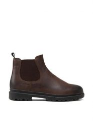 Geox Sztyblety U Andalo A U16DDA-00045 C6009 Brązowy. Brązowe sztyblety męskie Geox, z nubiku, bez obcasa, bez zapięcia. Za 409.99 zł.