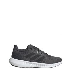 Buty do biegania dla dorosłych Adidas Runfalcon 3 Shoes. Czarne buty do biegania męskie ADIDAS, bez wzorów, z materiału, bez zapięcia, do biegania. Za 302.50 zł.