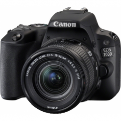 Canon EOS 200D + obiektyw 18-55mm IS STM. Aparaty lustrzanki marki Canon. Za 2,299.00 zł.