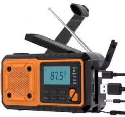 Radio ExtraLink PRZENOŚNE RADIO KORBKA ALARM DYNAMO AWARYJNE LATARKA 5000mAh USB-C. Radia ExtraLink. Za 200.99 zł.