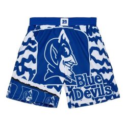 Szorty Duke NCAA Jumbotron 2.0 Sublimated. Białe szorty męskie Mitchell & Ness, bez wzorów. Za 318.00 zł.