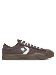 Converse Trampki Star Player 76 Tough Textures A12713C Brązowy. Brązowe trampki męskie Converse, bez wzorów, z materiału, retro, bez zapięcia. Za 239.99 zł.