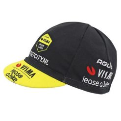 Czapka rowerowa Gist Pro Visma. Żółte czapki męskie GIST, bez wzorów, sportowe. Za 131.50 zł.