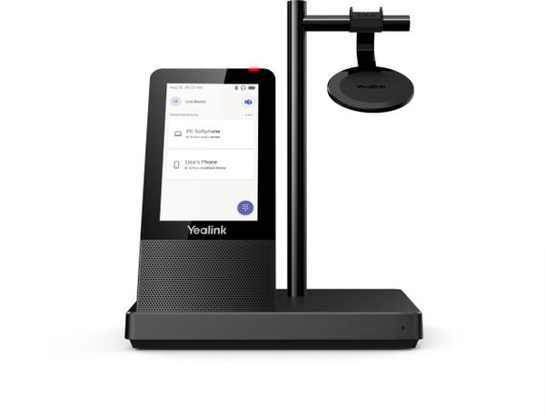 Wh66 Dect Wireless Headset. Słuchawki bluetooth yealink. Za 1,049.28 zł.