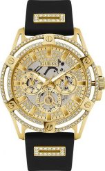 Zegarek Guess Zegarek męski Guess GW0537G2 CYRKONIE czarny. Czarne zegarki męskie Guess. Za 1,239.00 zł.