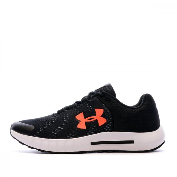 Buty do biegania męskie Under Armour Micro G Pursuit BP 003. Brązowe buty do biegania męskie Under Armour, bez wzorów, bez zapięcia, do biegania. Za 259.00 zł.
