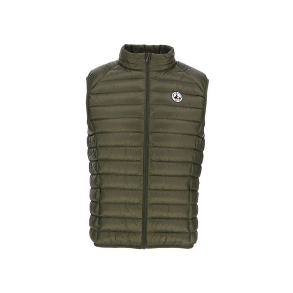 Kurtka bez rękawów JOTT Tom Noos. Zielone kurtki męskie Jott, m, bez wzorów, z puchu, bez ramiączek, bez kaptura. Za 321.99 zł.