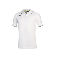 Polo Mizuno. Białe koszulki polo męskie Mizuno, m, bez wzorów, bez kołnierzyka, bez ramiączek. Za 169.50 zł.