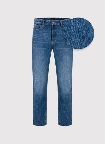 PAKO LORENTE - Klasyczne jeansy męskie. Niebieskie spodnie na co dzień męskie Pako Lorente, z bawełny, bez obcasa, bez zapięcia. Za 399.99 zł.