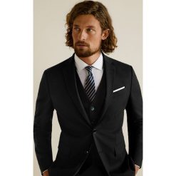 Mango Man - Marynarka Brasilia. Czarne marynarki męskie Mango Man, z elastanu. Za 349.90 zł.